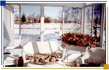 Sunroom - Interior View